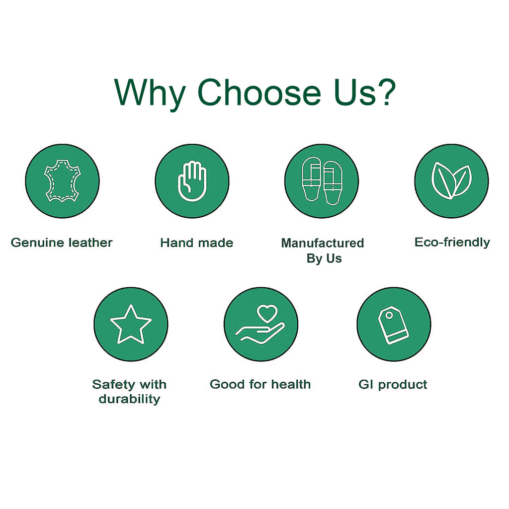 Premium Genuine Leather Kolhapuri Chappal for Men – Handmade, Traditional, Comfortable Ethnic Footwear