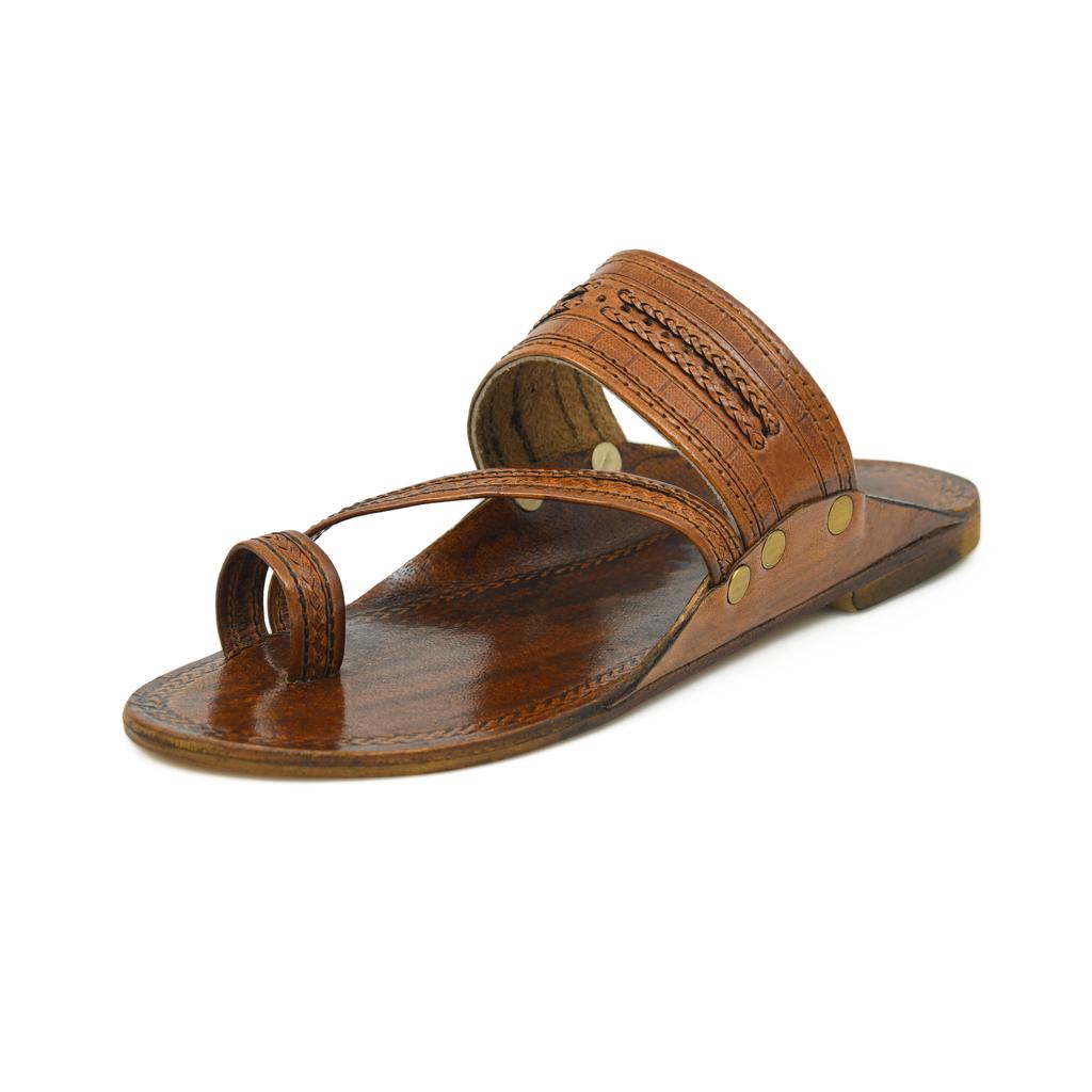 Premium Genuine Leather Kolhapuri Chappal for Men – Handmade, Traditional, Comfortable Ethnic Footwear
