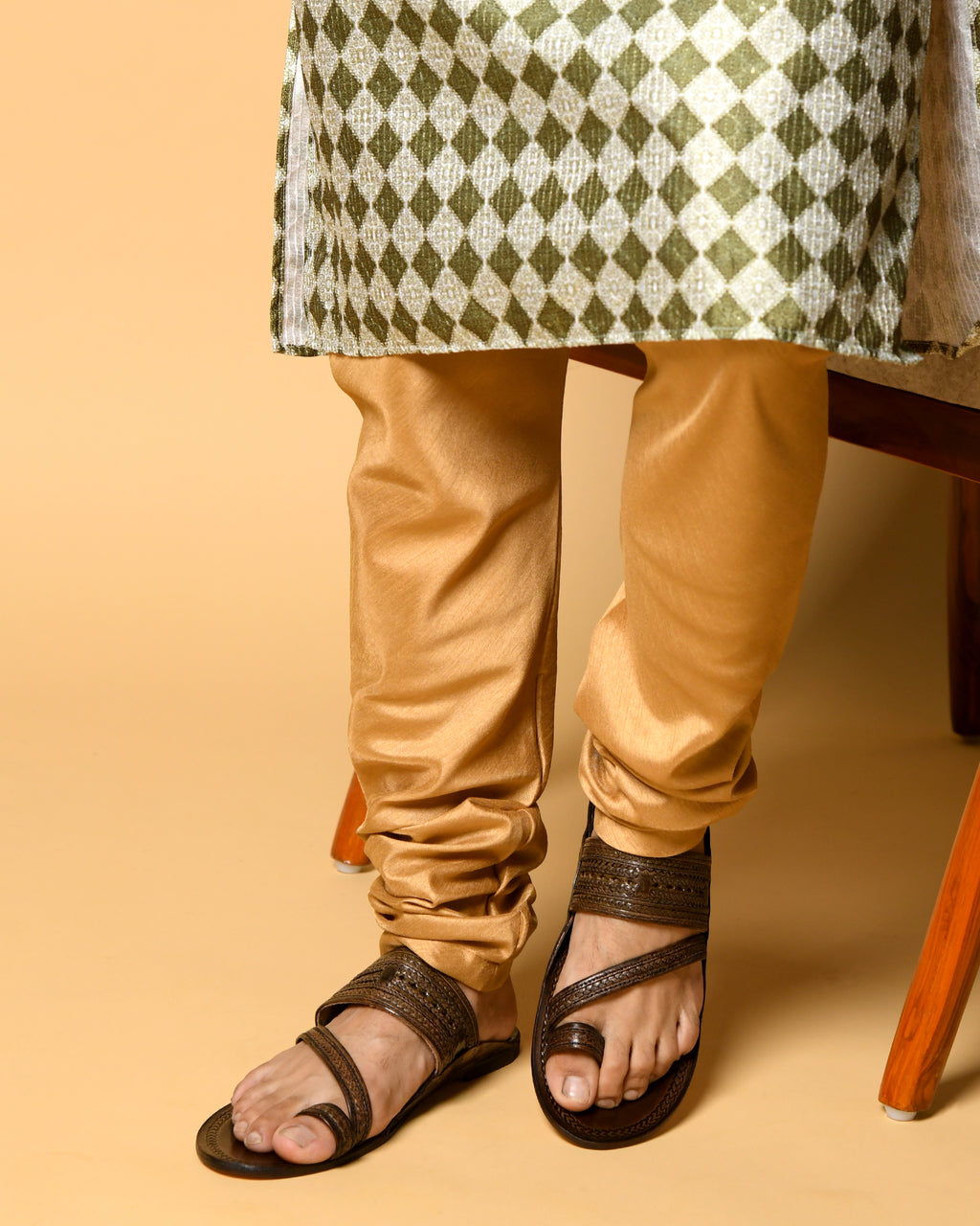 Premium Genuine Leather Kolhapuri Chappal for Men – Handmade, Traditional, Comfortable Ethnic Footwear