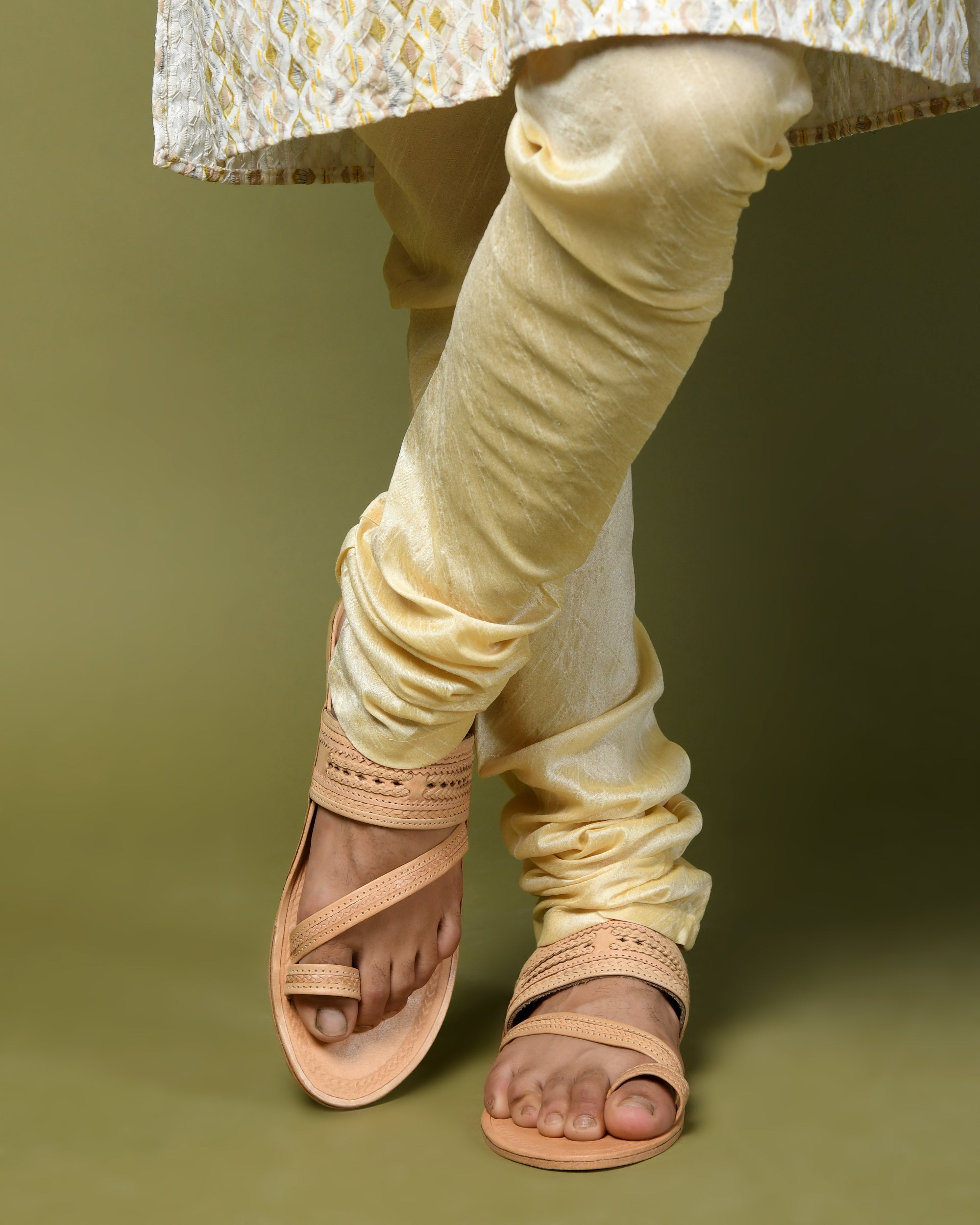 Premium Genuine Leather Kolhapuri Chappal for Men – Handmade, Traditional, Comfortable Ethnic Footwear