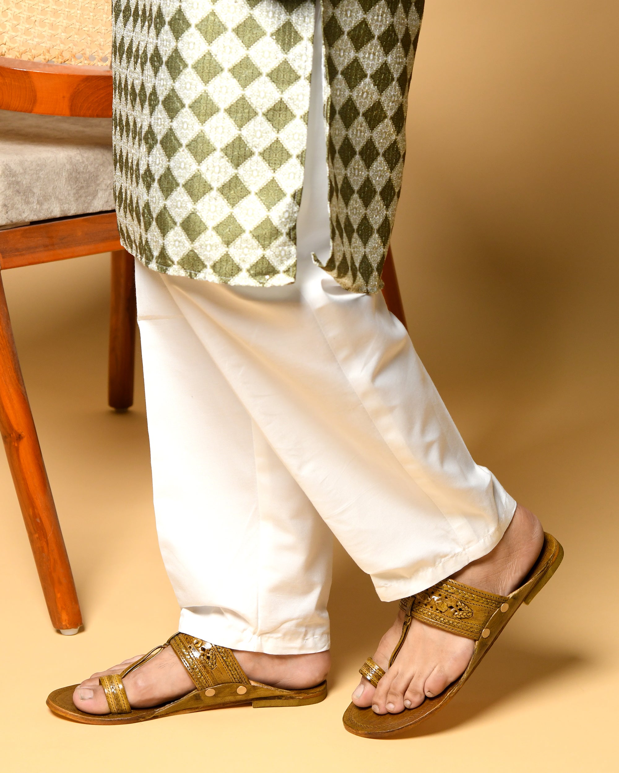 Premium Genuine Leather Kolhapuri Chappal for Men – Handmade, Traditional, Comfortable Ethnic Footwear