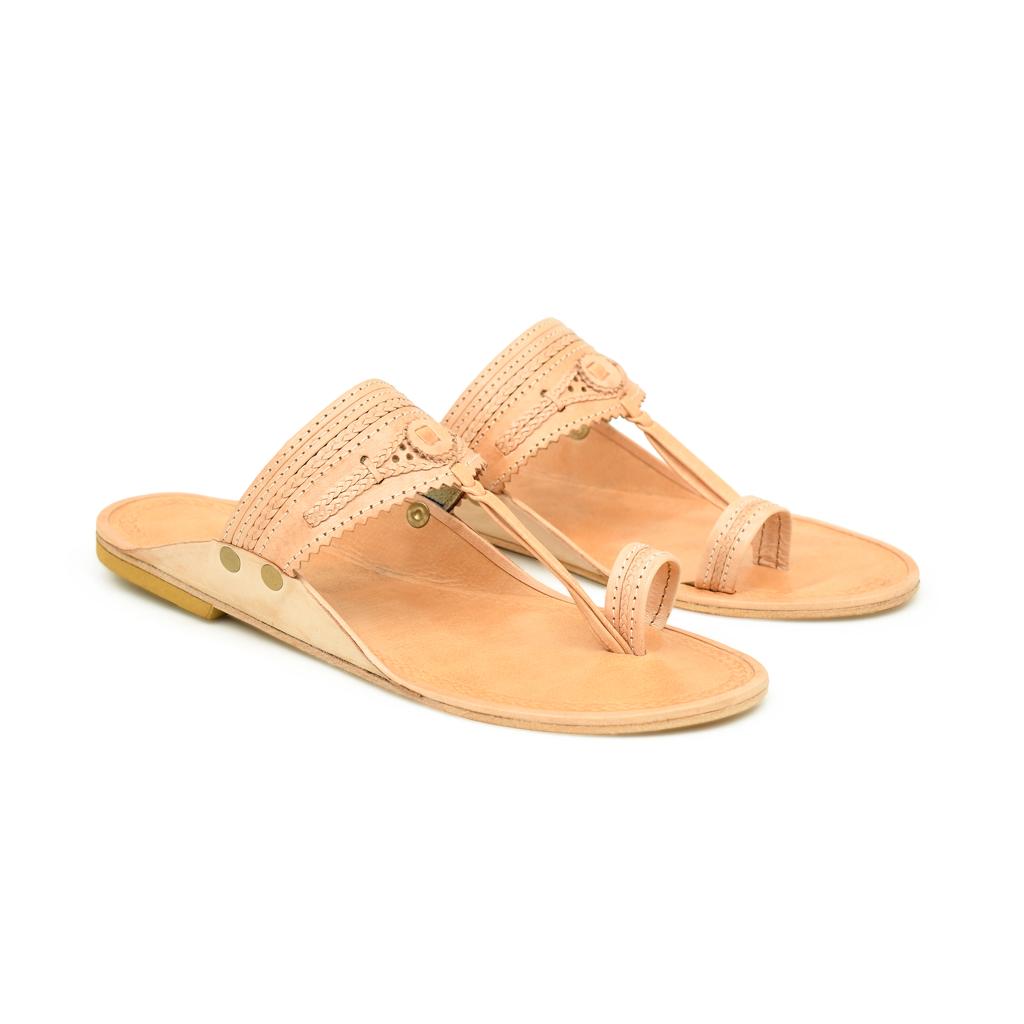 Premium Genuine Leather Kolhapuri Chappal for Men – Handmade, Traditional, Comfortable Ethnic Footwear