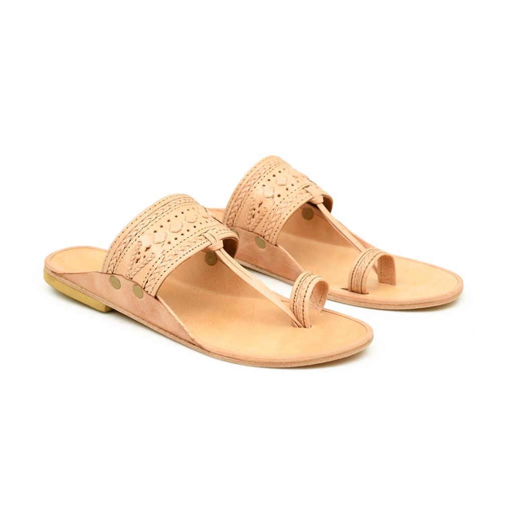 Premium Genuine Leather Kolhapuri Chappal for Men – Handmade, Traditional, Comfortable Ethnic Footwear